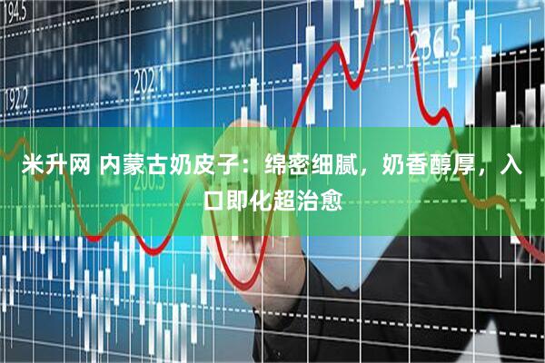 米升网 内蒙古奶皮子：绵密细腻，奶香醇厚，入口即化超治愈