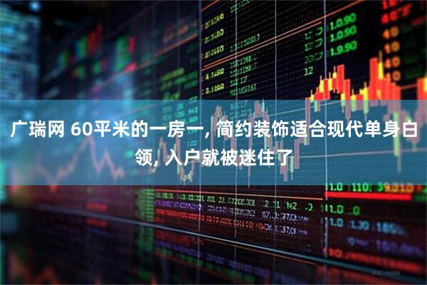 广瑞网 60平米的一房一, 简约装饰适合现代单身白领, 入户就被迷住了